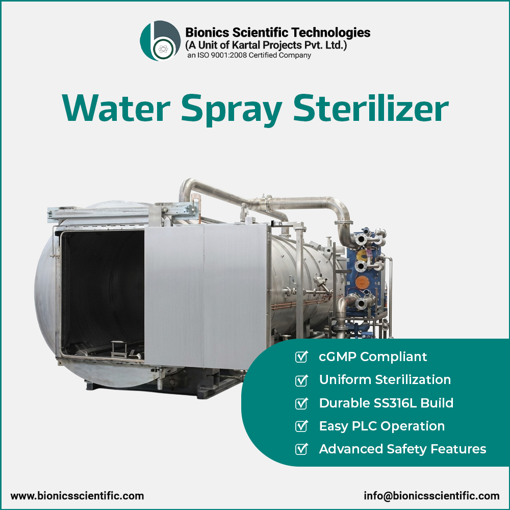 Superheated Water Spray Sterilizer Superheated Water Spray Sterilizer